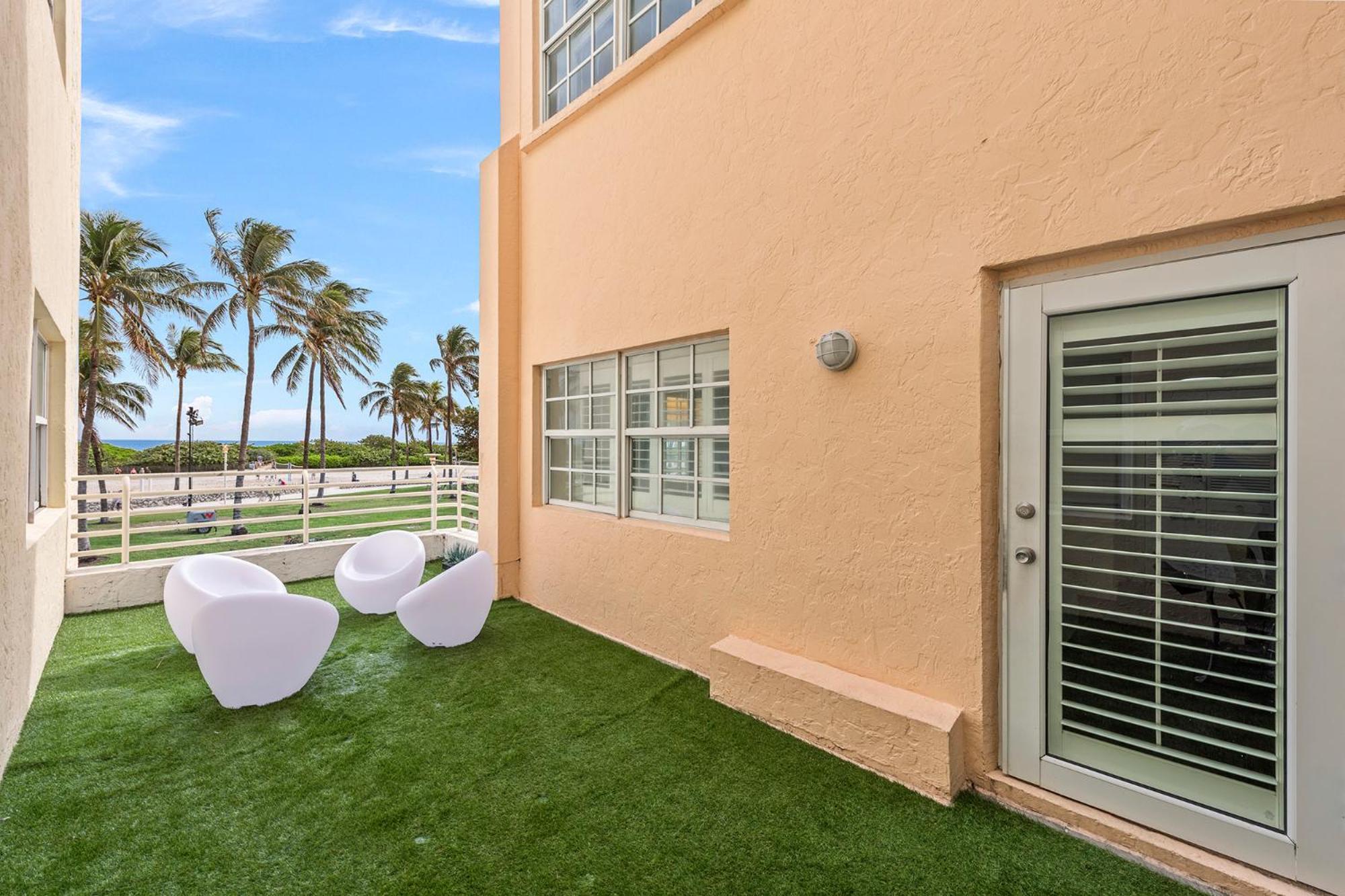 South Beach Suites In Ocean Drive Miami Beach Eksteriør bilde