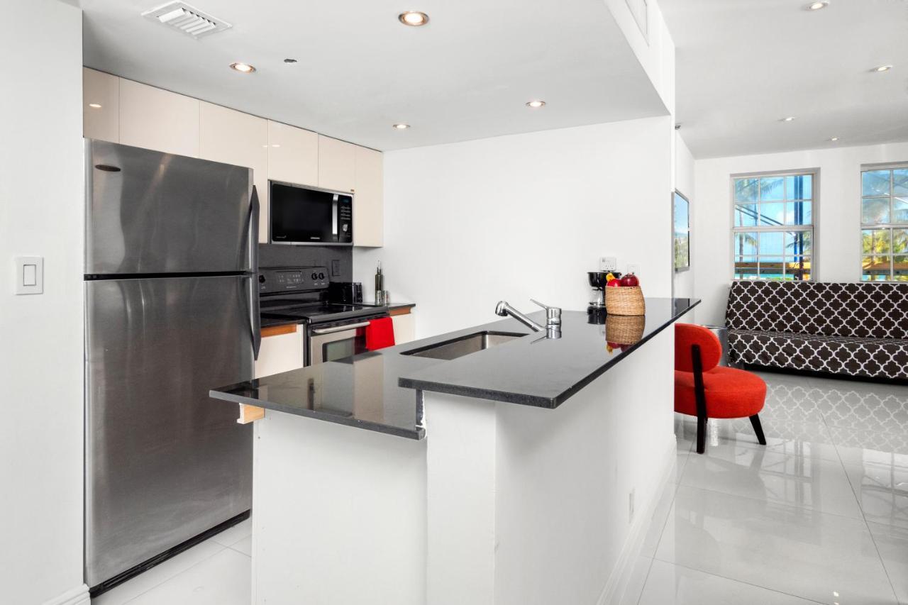 South Beach Suites In Ocean Drive Miami Beach Eksteriør bilde